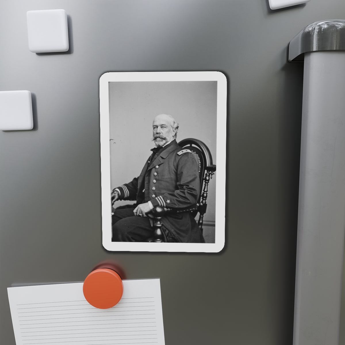 Act. Lt. Comm. Edward Conroy, Usn (U.S. Civil War) Refrigerator Magnet-The Sticker Space