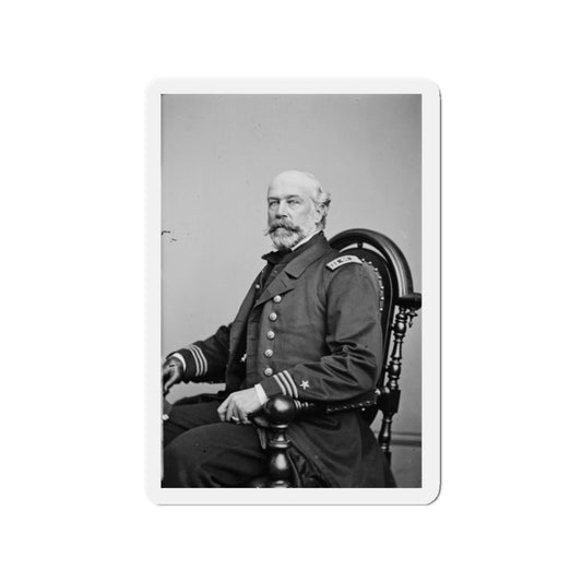 Act. Lt. Comm. Edward Conroy, Usn (U.S. Civil War) Refrigerator Magnet-2" x 2"-The Sticker Space