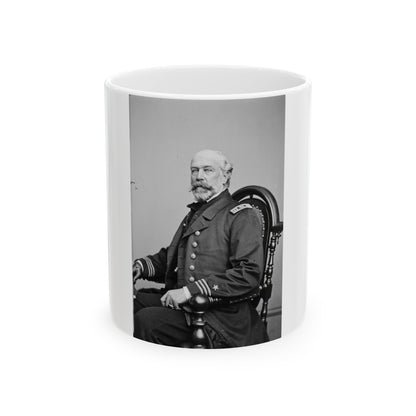 Act. Lt. Comm. Edward Conroy, Usn (U.S. Civil War) White Coffee Mug-11oz-The Sticker Space