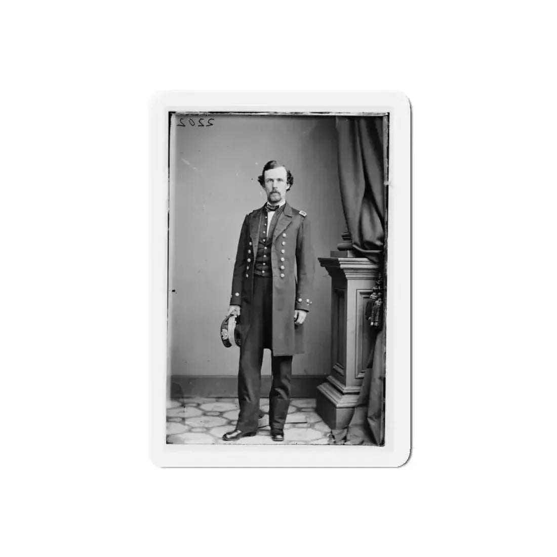 Acting Master Freeman, U.S.N. (U.S. Civil War) Refrigerator Magnet 5 Inch Die-Cut - The Sticker Space