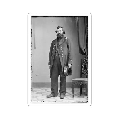 Acting Master S.B. Gregory, U.S.N. (U.S. Civil War) STICKER Vinyl Kiss-Cut Decal 4 Inch White - The Sticker Space