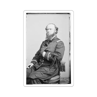 Acting Master W. Porter, U.S.N. 002 (U.S. Civil War) STICKER Vinyl Kiss-Cut Decal 4 Inch White - The Sticker Space