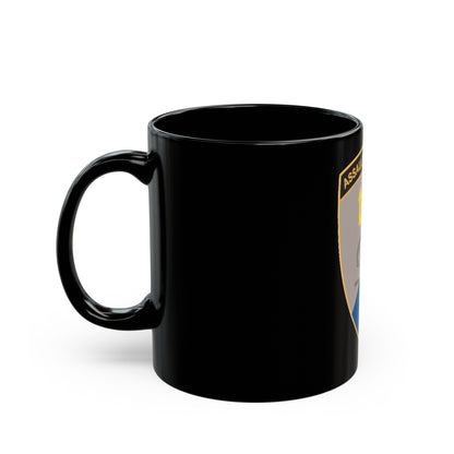 ACU 5 Assault Craft Unit Five (U.S. Navy) Black Coffee Mug-The Sticker Space