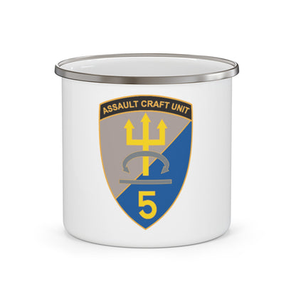 ACU 5 Assault Craft Unit Five (U.S. Navy) Enamel Mug 12oz-12oz-The Sticker Space