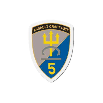 ACU 5 Assault Craft Unit Five (U.S. Navy) Refrigerator Magnet 5 Inch - The Sticker Space