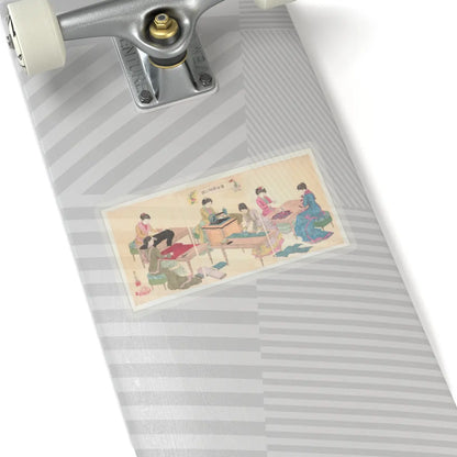 SKU:TSS-STICK-DCHGNK-6X6-3 Sizes:6" × 6" Types:Transparent