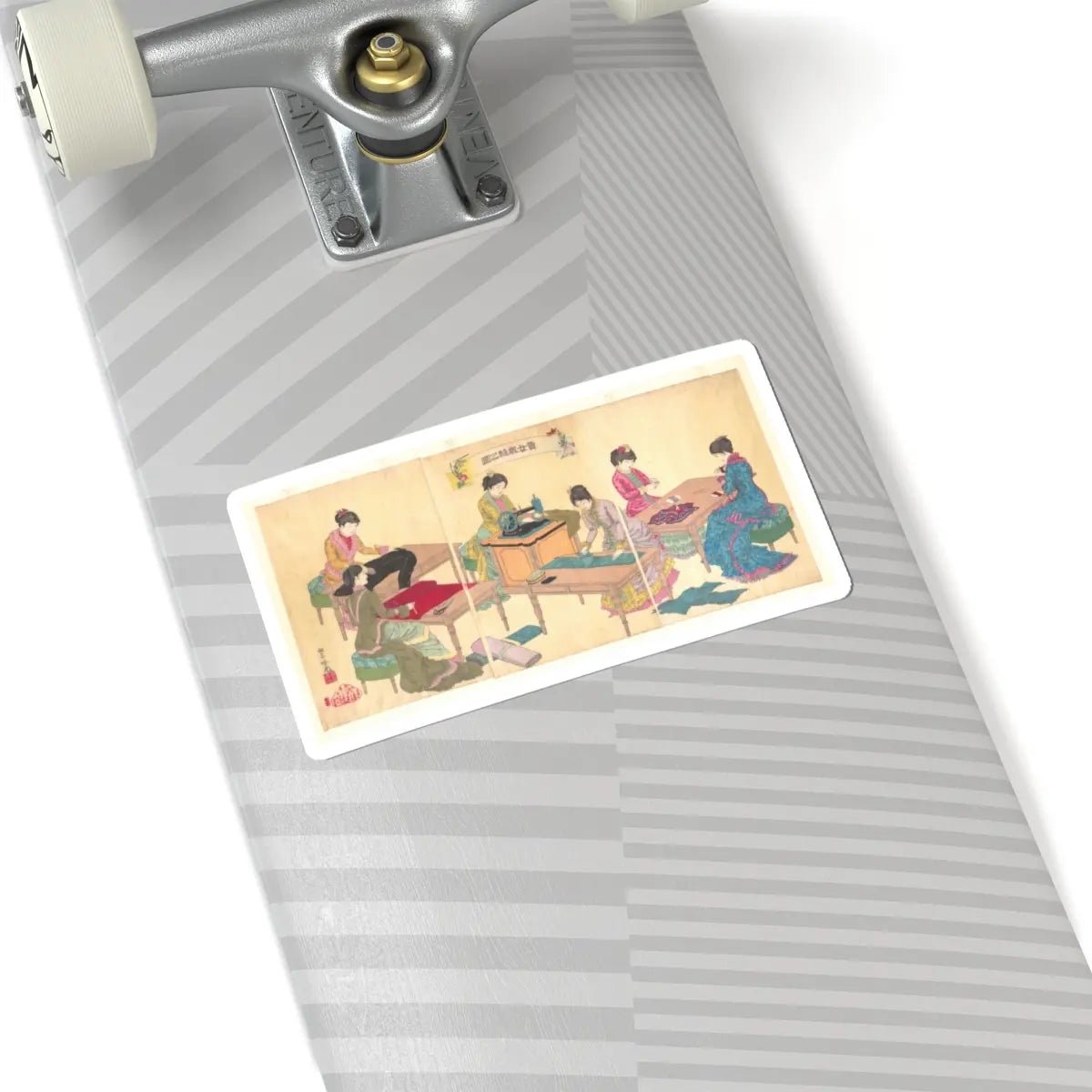 SKU:TSS-STICK-DCHGNK-6X6-4 Sizes:6" × 6" Types:White