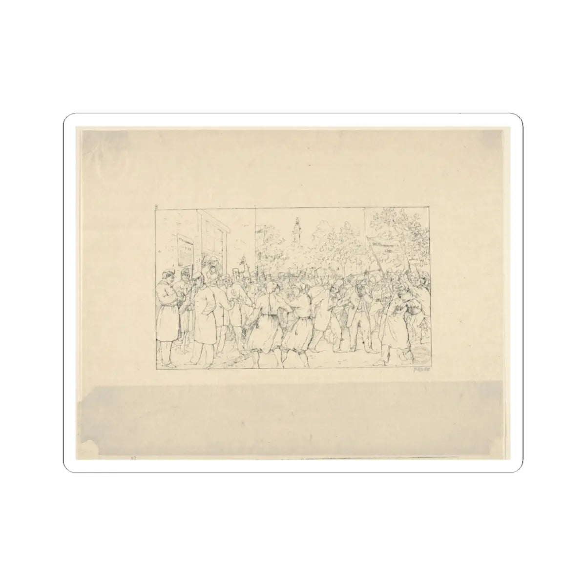 SKU:TSS-STICK-DLBJHN-4X4-7 Sizes:4" × 4" Types:White