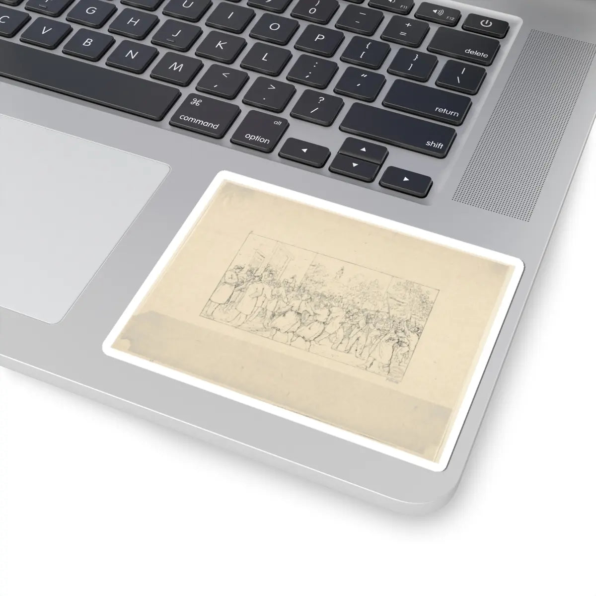 SKU:TSS-STICK-DLBJHN-4X4-7 Sizes:4" × 4" Types:White