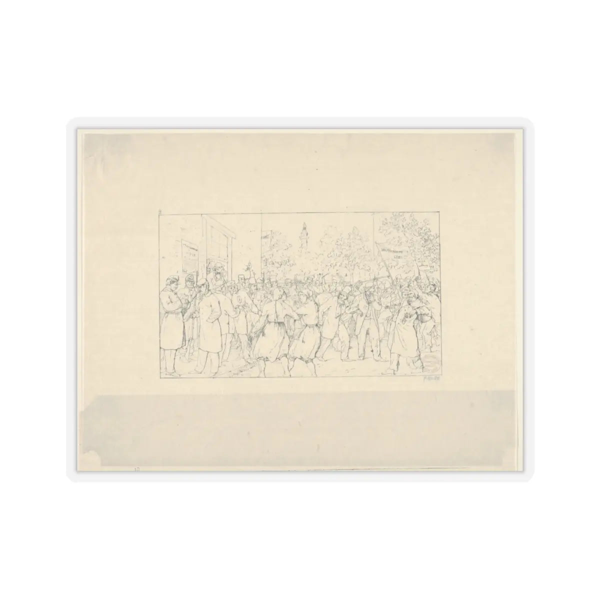 SKU:TSS-STICK-DLBJHN-6X6-13RU7 Sizes:6" × 6" Types:Transparent