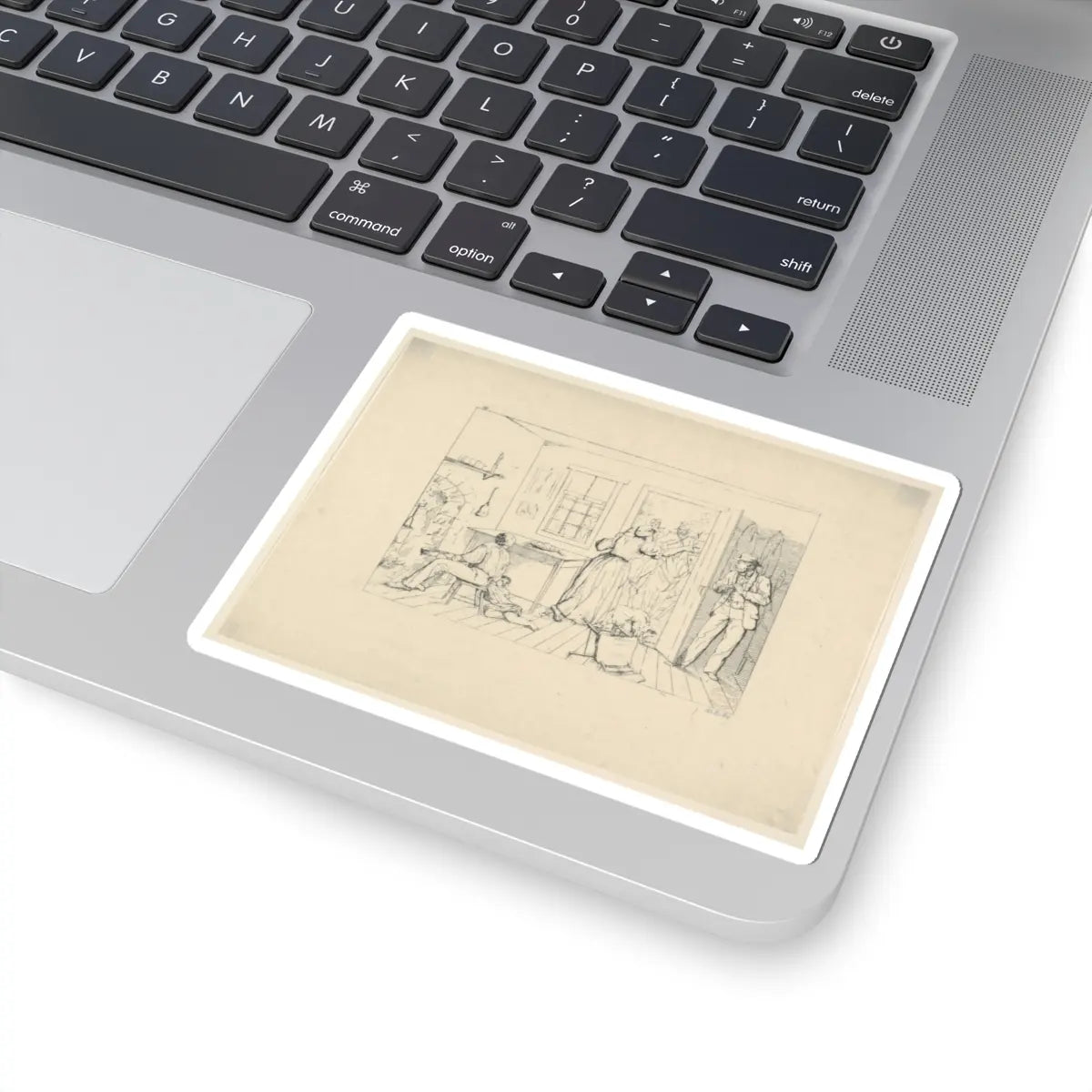 SKU:TSS-STICK-DLBJHN-4X4-9 Sizes:4" × 4" Types:White