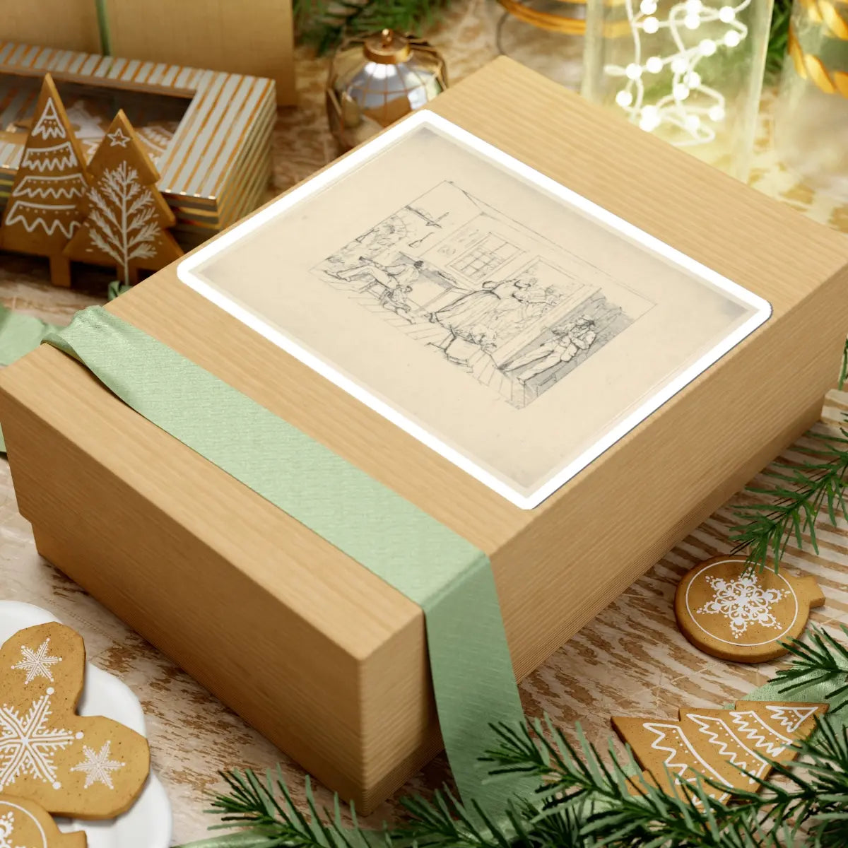 SKU:TSS-STICK-DLBJHN-6X6-9 Sizes:6" × 6" Types:White
