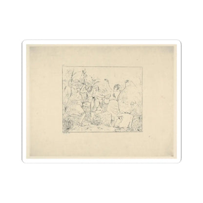 SKU:TSS-STICK-DLBJHN-3X3-11 Sizes:3" × 3" Types:White