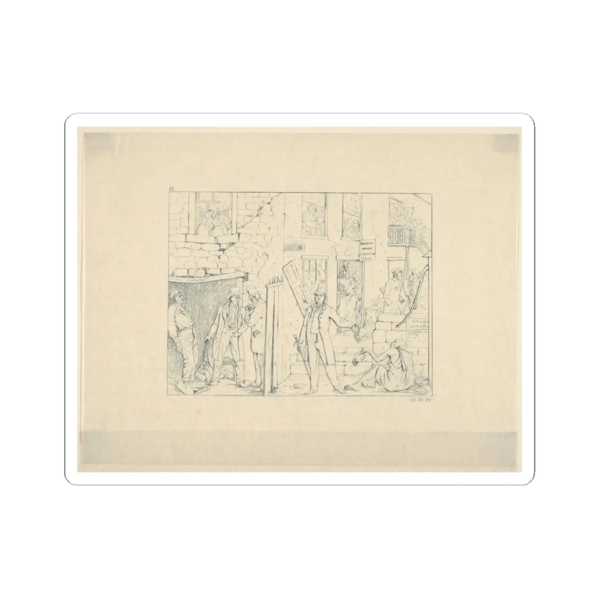 SKU:TSS-STICK-DLBJHN-6X6-12 Sizes:6" × 6" Types:White