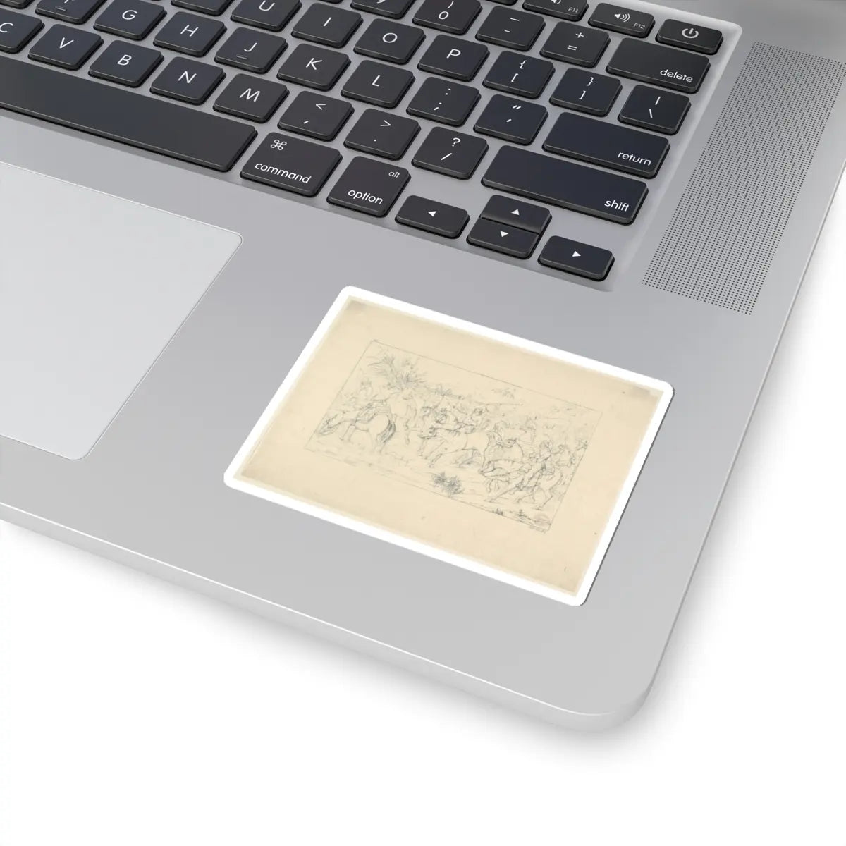 SKU:TSS-STICK-DLBJHN-3X3-14 Sizes:3" × 3" Types:White