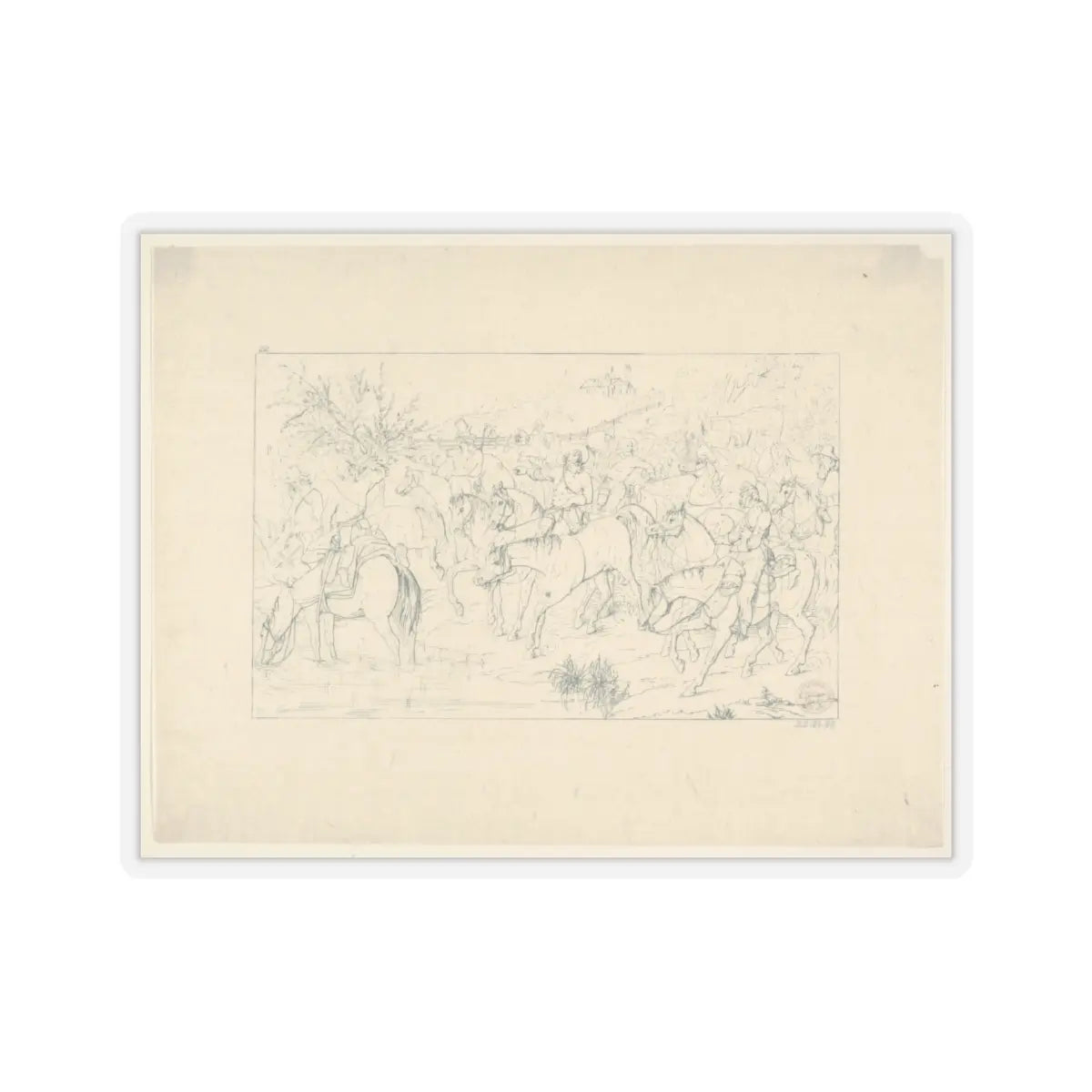 SKU:TSS-STICK-DLBJHN-6X6-13RUE Sizes:6" × 6" Types:Transparent