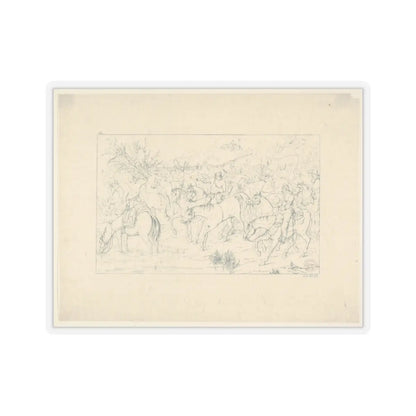 SKU:TSS-STICK-DLBJHN-6X6-13RUE Sizes:6" × 6" Types:Transparent