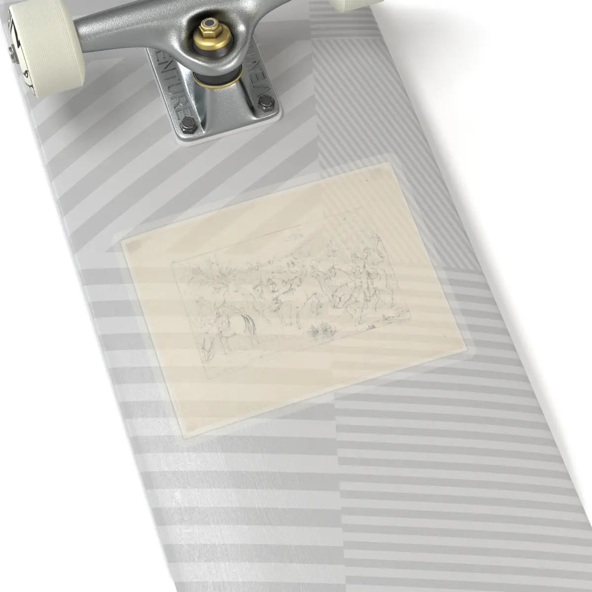 SKU:TSS-STICK-DLBJHN-6X6-13RUE Sizes:6" × 6" Types:Transparent