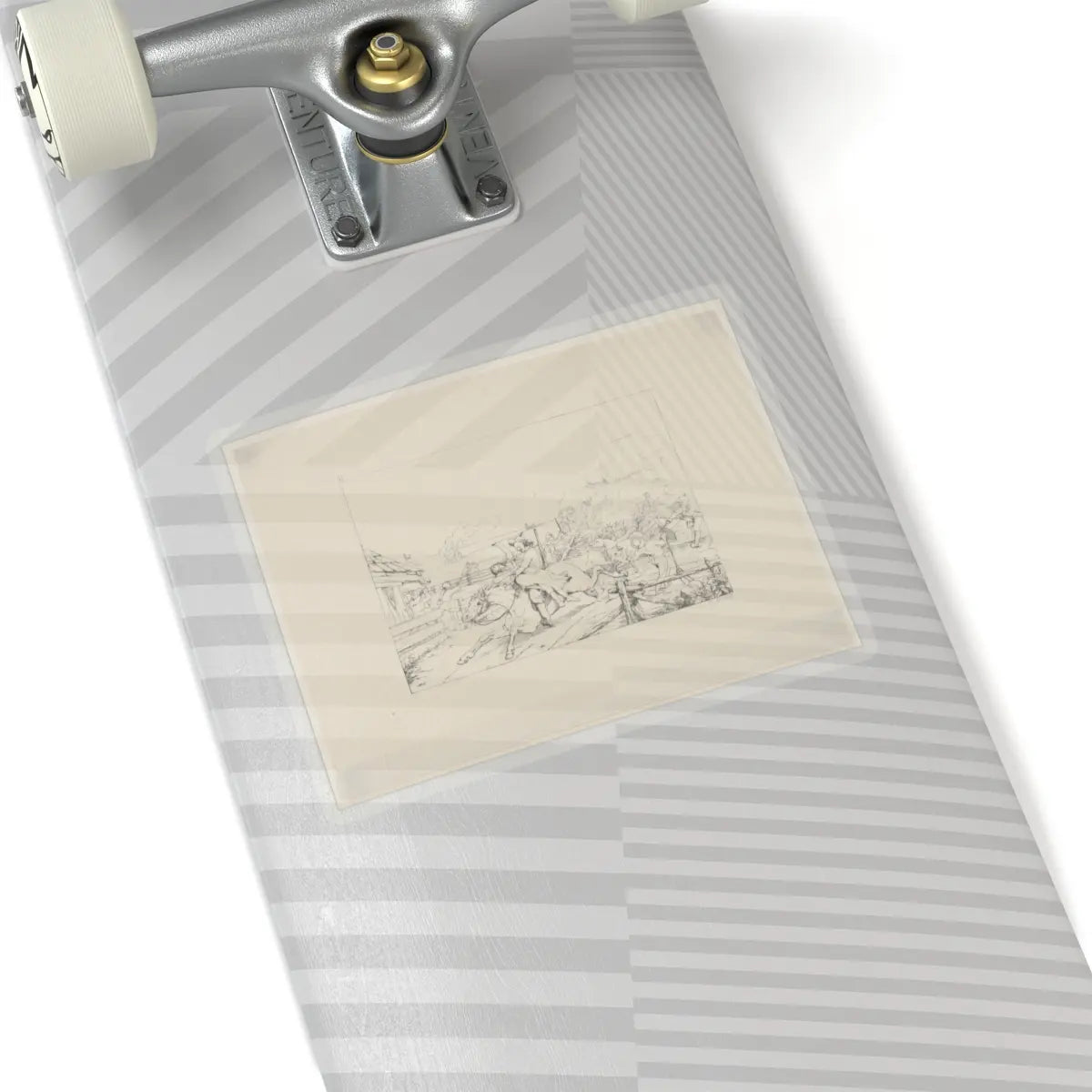 SKU:TSS-STICK-DLBJHN-6X6-13RUF Sizes:6" × 6" Types:Transparent