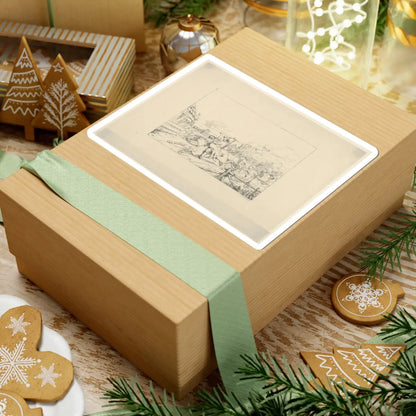 SKU:TSS-STICK-DLBJHN-6X6-15 Sizes:6" × 6" Types:White