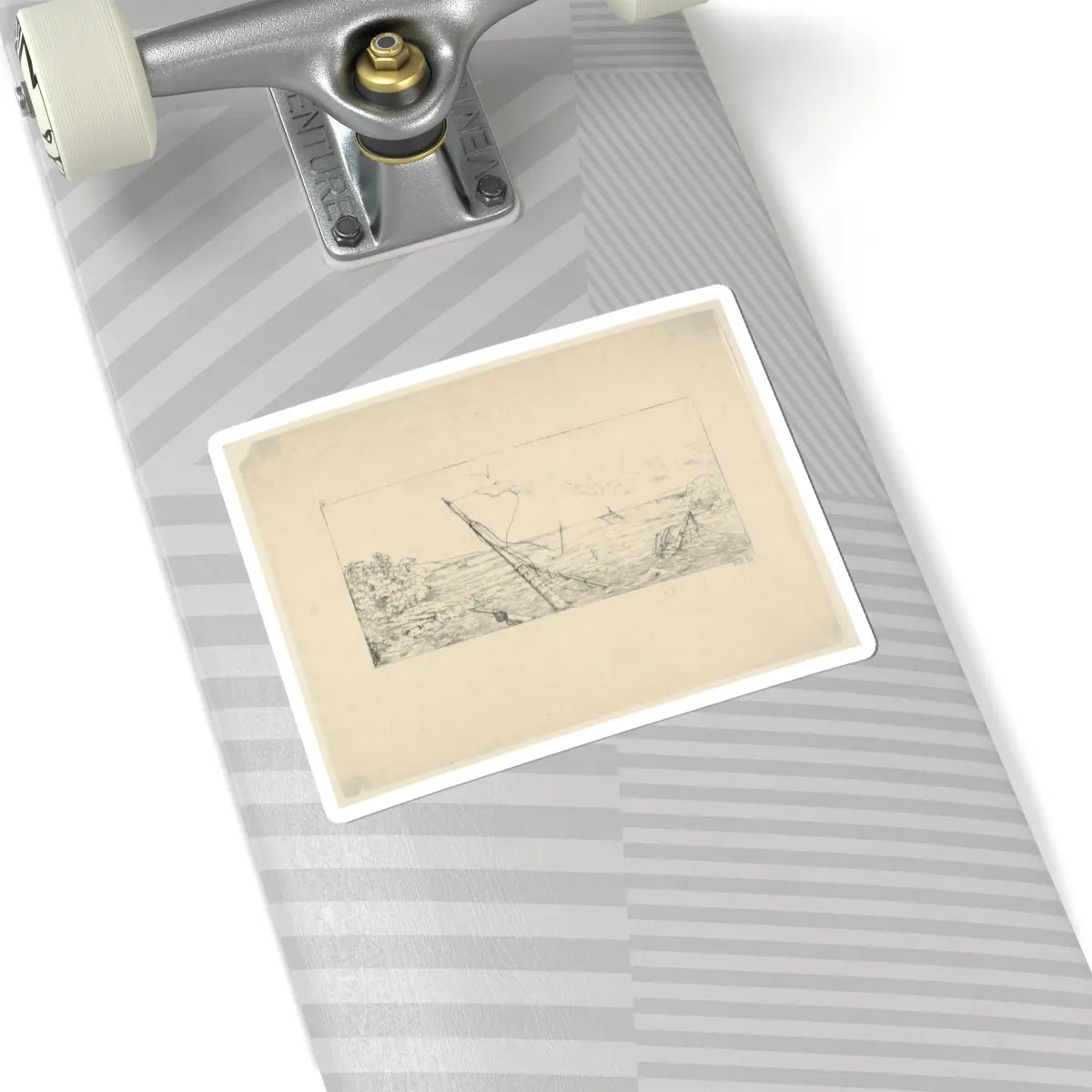 SKU:TSS-STICK-DLBJHN-6X6-24 Sizes:6" × 6" Types:White