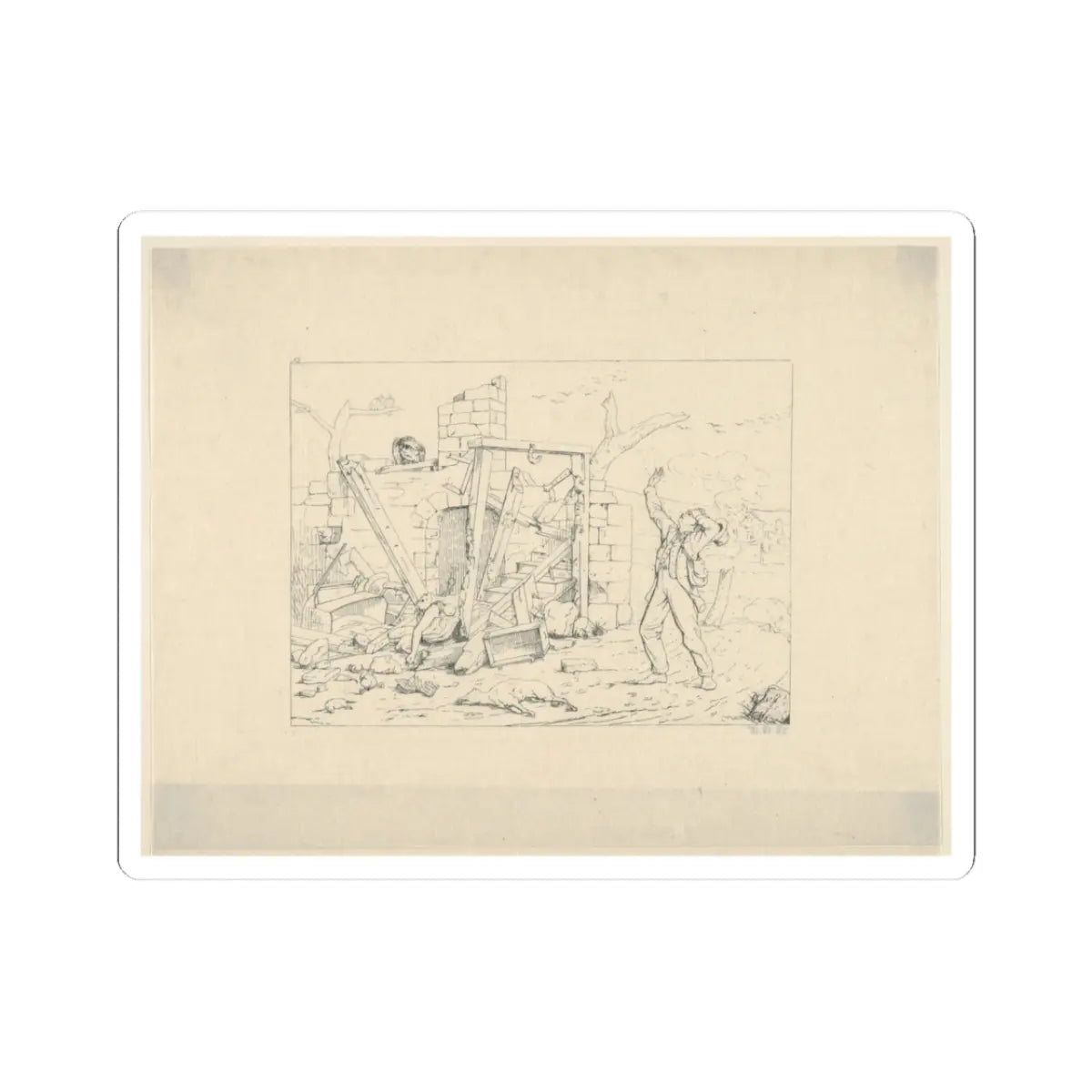 SKU:TSS-STICK-DLBJHN-3X3-25 Sizes:3" × 3" Types:White
