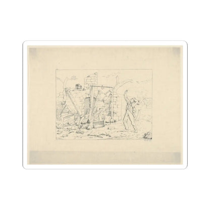 SKU:TSS-STICK-DLBJHN-6X6-25 Sizes:6" × 6" Types:White