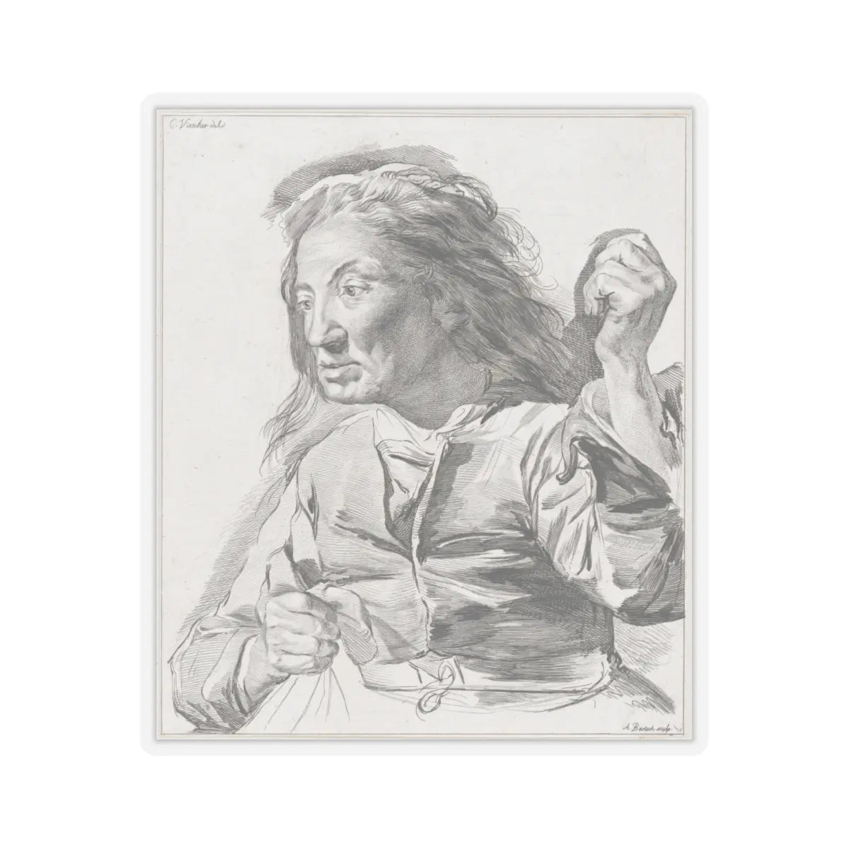 SKU:TSS-STICK-DMVN-6X6-13RVB Sizes:6" × 6" Types:Transparent