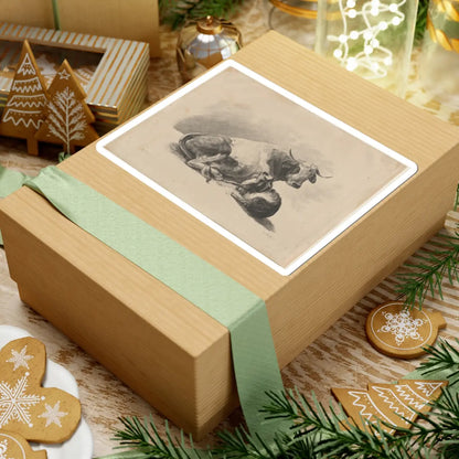 SKU:TSS-STICK-DMVN-6X6-4 Sizes:6" × 6" Types:White