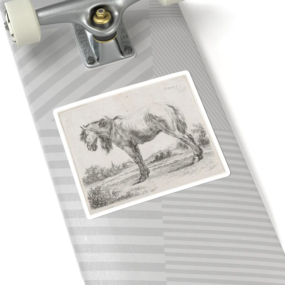 SKU:TSS-STICK-DMVN-6X6-9 Sizes:6" × 6" Types:White