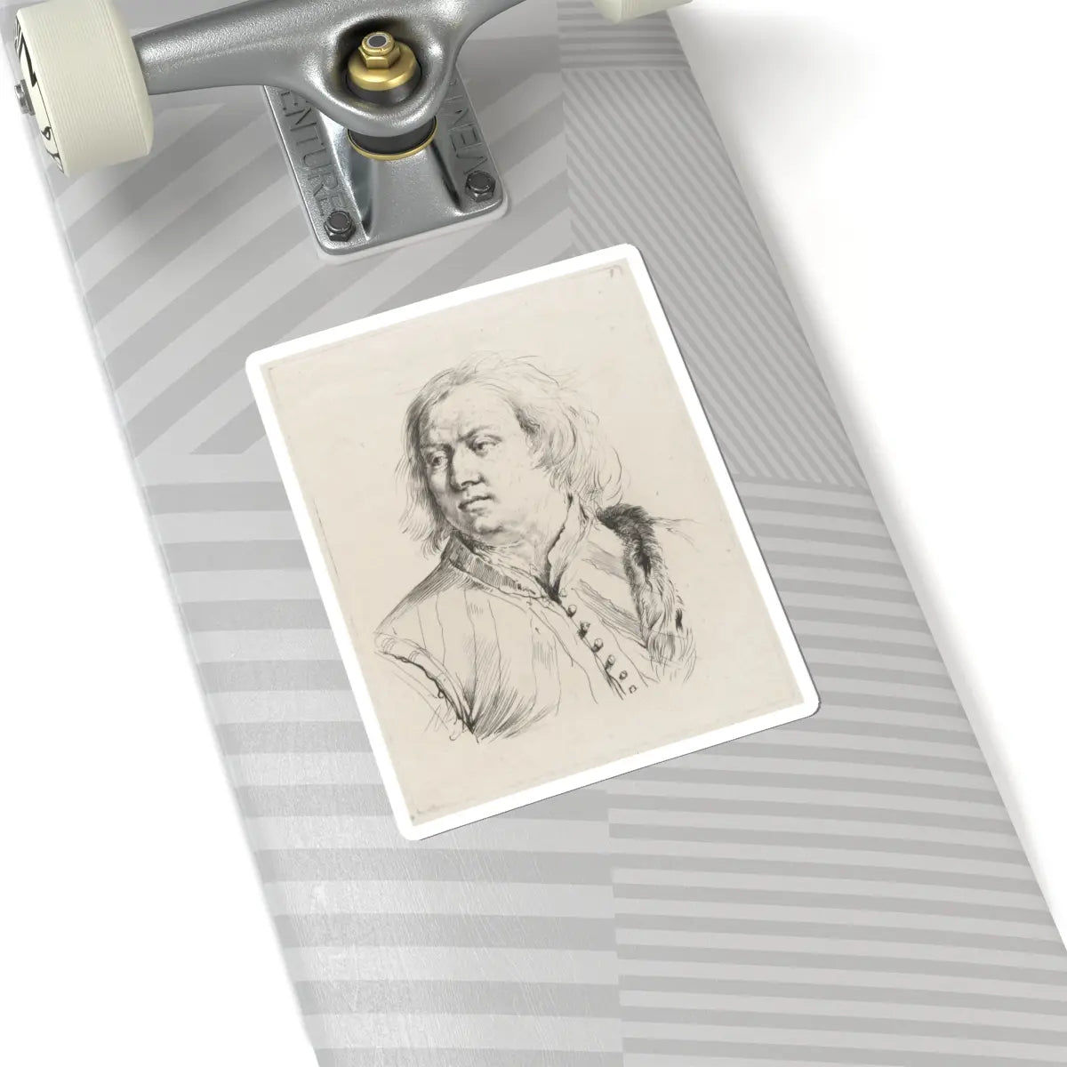 SKU:TSS-STICK-DMVN-6X6-10 Sizes:6" × 6" Types:White