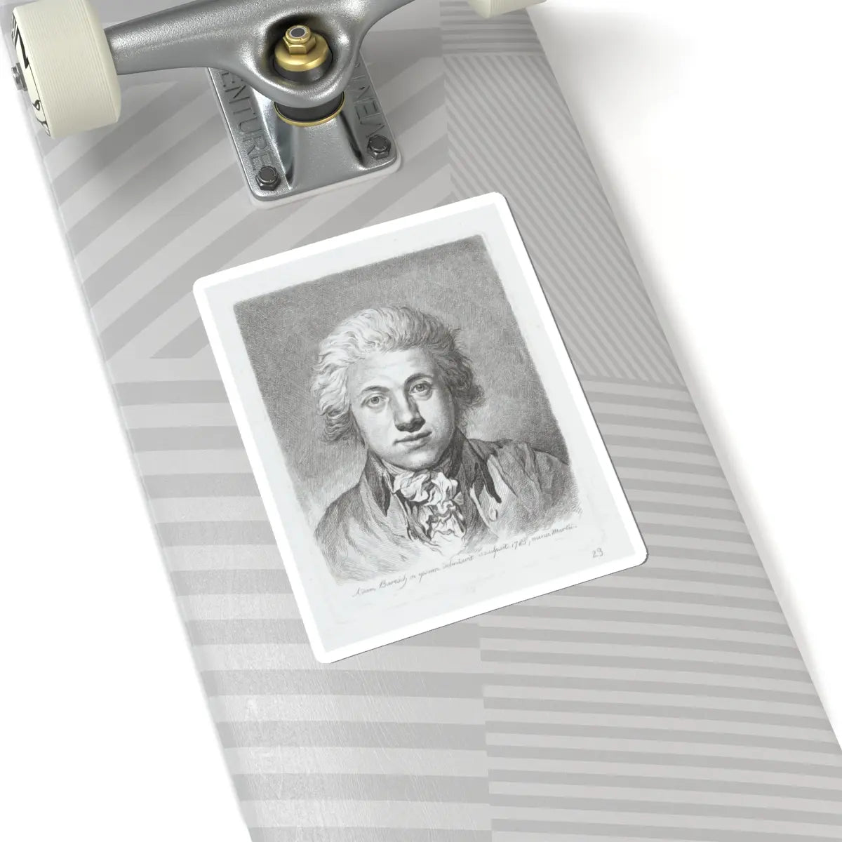 SKU:TSS-STICK-DMVN-6X6-19 Sizes:6" × 6" Types:White