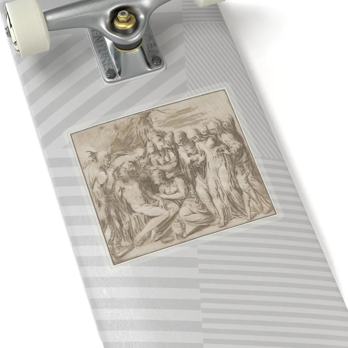 SKU:TSS-STICK-DMVN-6X6-13RVS Sizes:6" × 6" Types:Transparent