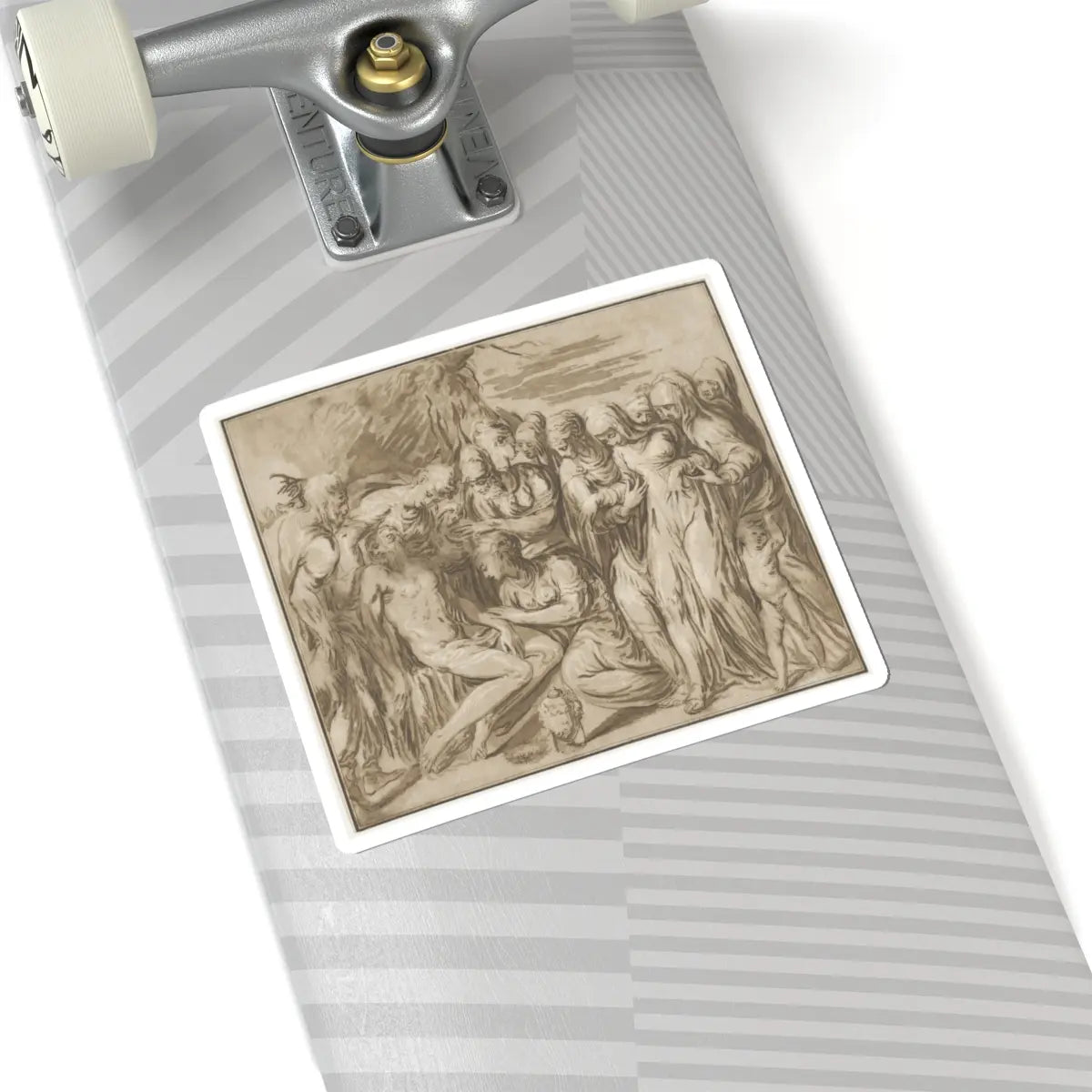 SKU:TSS-STICK-DMVN-6X6-20 Sizes:6" × 6" Types:White