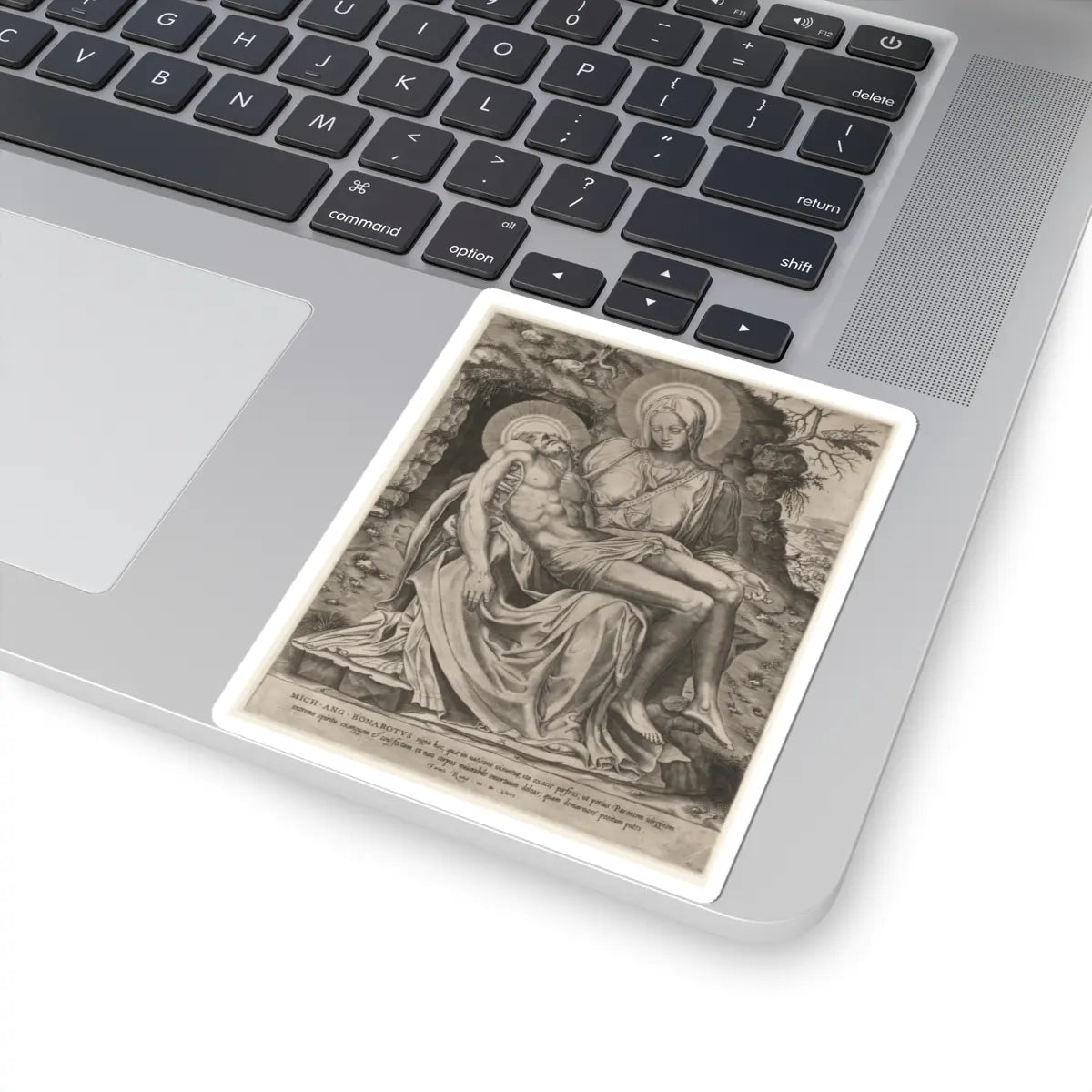 SKU:TSS-STICK-DMGHS-4X4-7 Sizes:4" × 4" Types:White