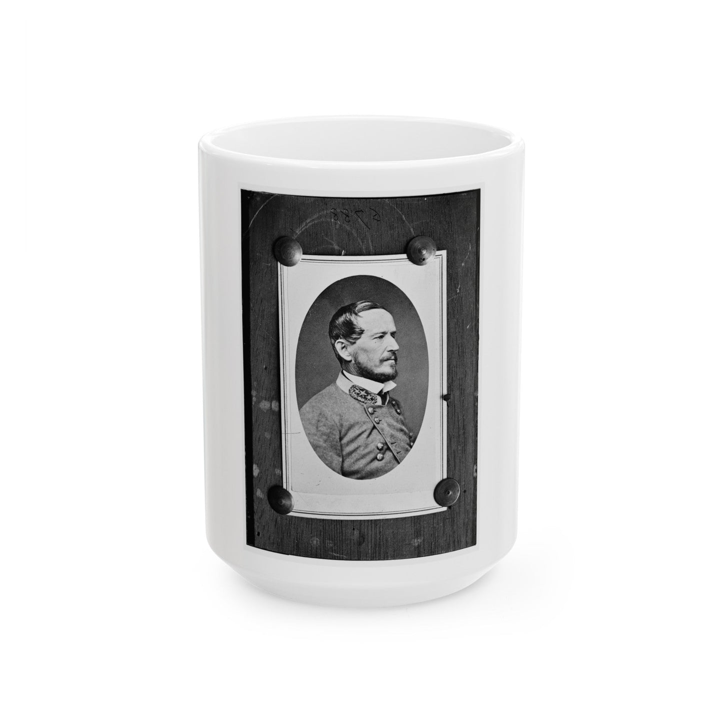 Adams, C.S.A. (U.S. Civil War) White Coffee Mug-15oz-The Sticker Space