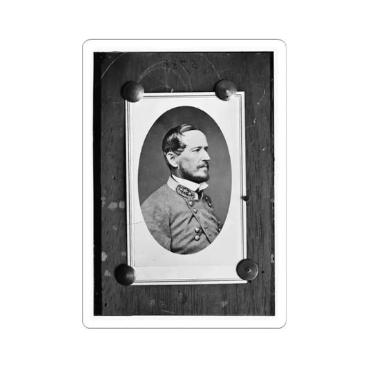 Adams, C.S.A. (U.S. Civil War) STICKER Vinyl Kiss-Cut Decal 2 Inch White - The Sticker Space