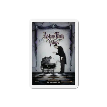 Addams Family Values 1993 Movie Poster Refrigerator Magnet 2 Inch - The Sticker Space