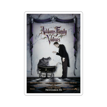 Addams Family Values 1993 Movie Poster STICKER Vinyl Die-Cut Decal-5 Inch-The Sticker Space