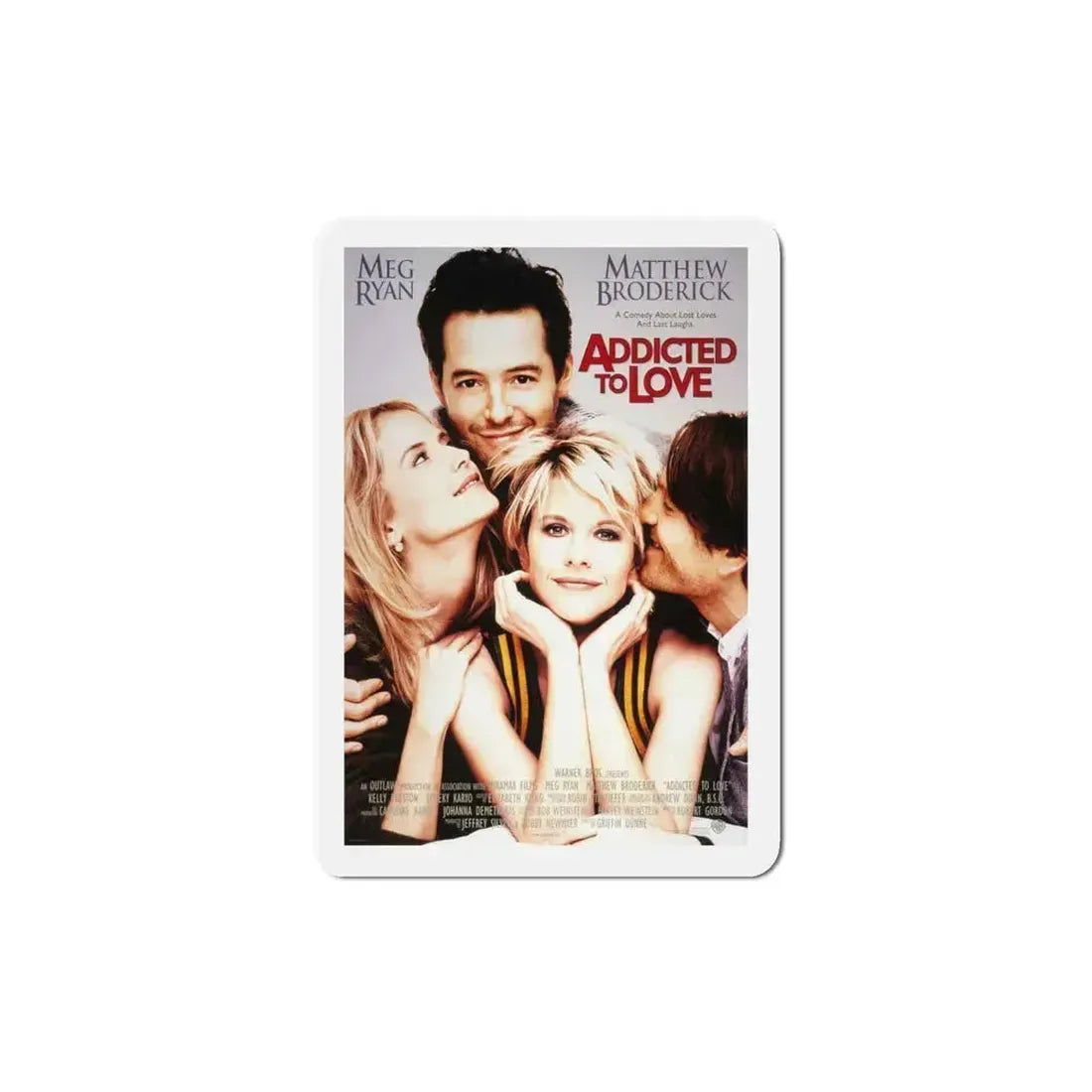 Addicted To Love 1997 Movie Poster Refrigerator Magnet 4 Inch - The Sticker Space