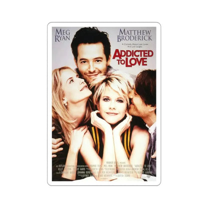 Addicted To Love 1997 Movie Poster STICKER Vinyl Die-Cut Decal 4 Inch - The Sticker Space