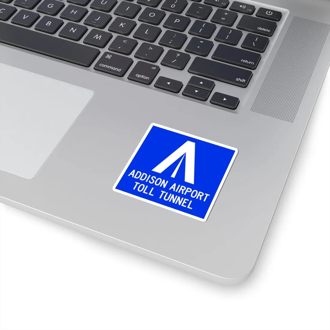 Addison Airport Toll Tunnel logo (Texas) (Road Sign) STICKER Vinyl Kiss-Cut Decal - The Sticker Space