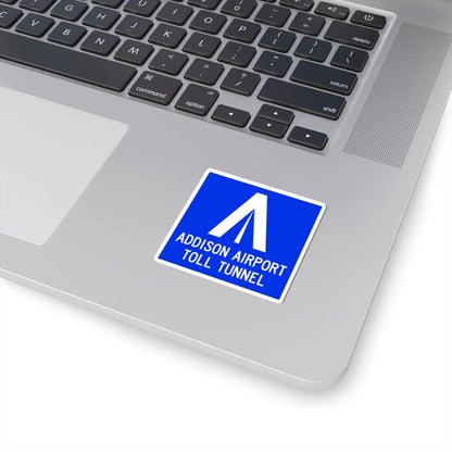 Addison Airport Toll Tunnel logo (Texas) (Road Sign) STICKER Vinyl Kiss-Cut Decal - The Sticker Space