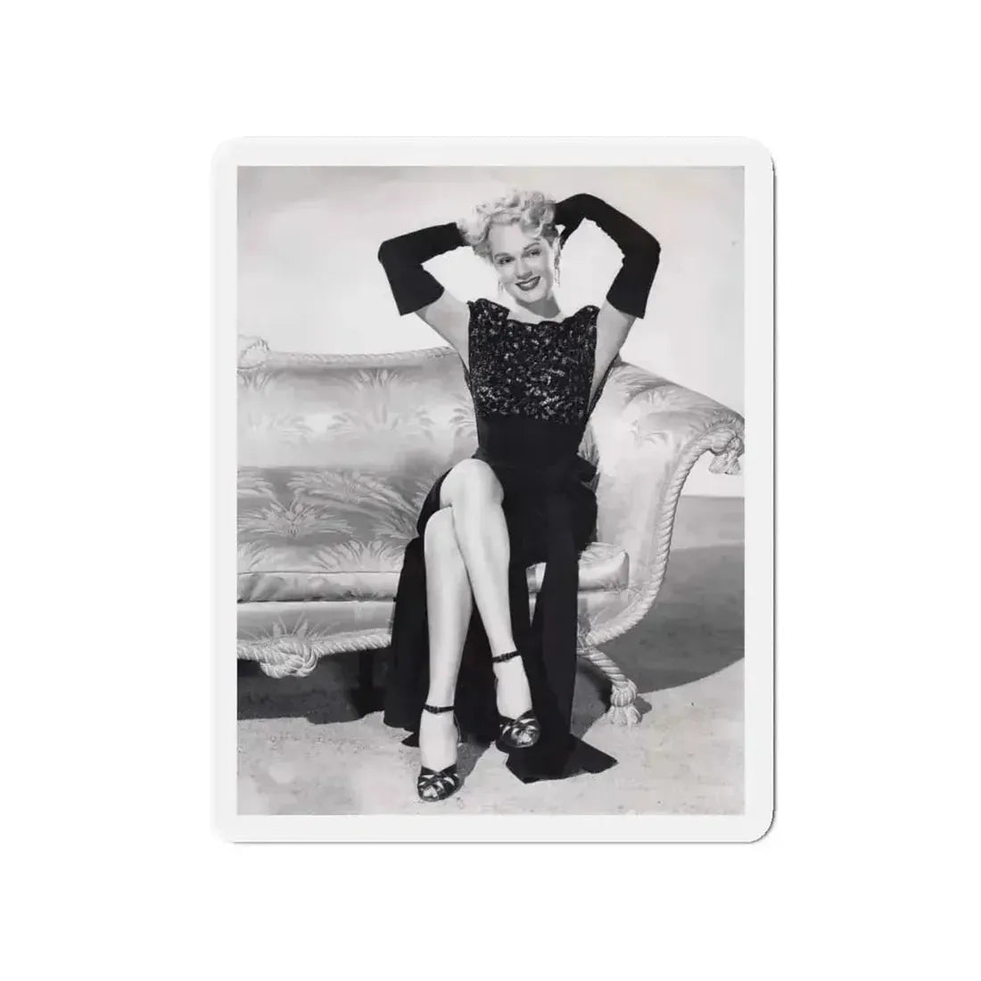 Adele Jergens #02 (Vintage Female Icon) Refrigerator Magnet - The Sticker Space