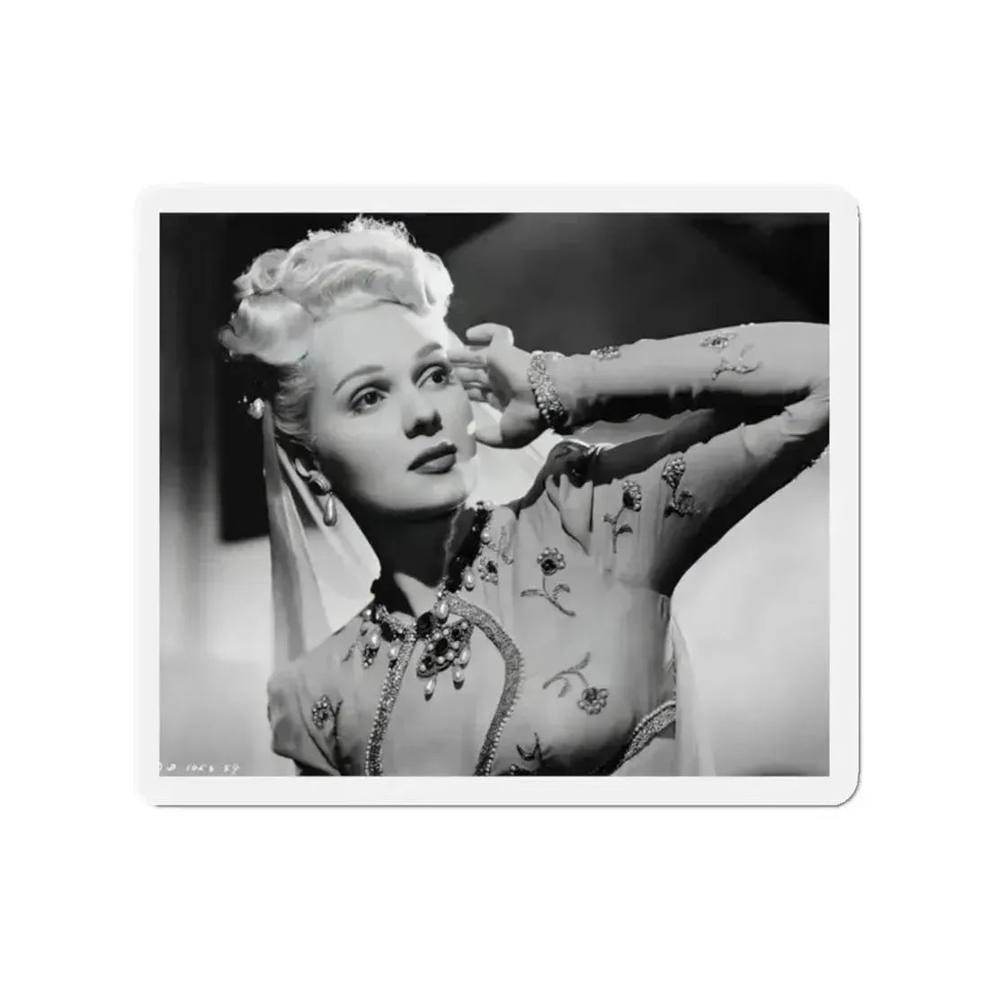 Adele Jergens #08 (Vintage Female Icon) Refrigerator Magnet - The Sticker Space