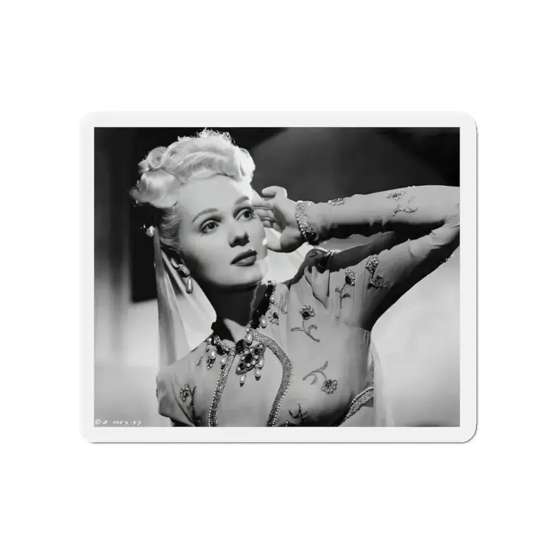 Adele Jergens #08 (Vintage Female Icon) Refrigerator Magnet - The Sticker Space