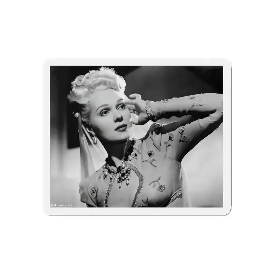 Adele Jergens #08 (Vintage Female Icon) Refrigerator Magnet - The Sticker Space