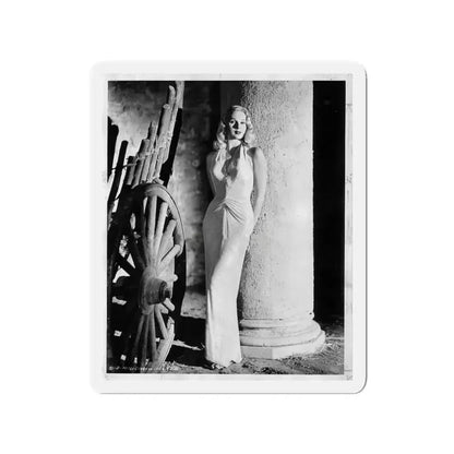 Adele Jergens #09 (Vintage Female Icon) Refrigerator Magnet 3 Inch Die-Cut - The Sticker Space