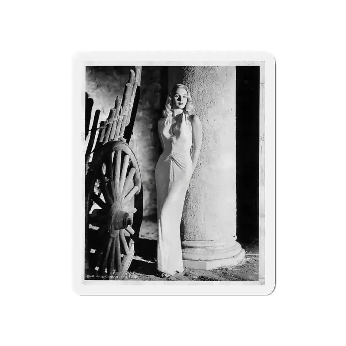 Adele Jergens #09 (Vintage Female Icon) Refrigerator Magnet 5 Inch Die-Cut - The Sticker Space