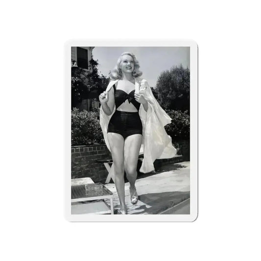 Adele Jergens #18 (Vintage Female Icon) Refrigerator Magnet 6 Inch Die-Cut - The Sticker Space